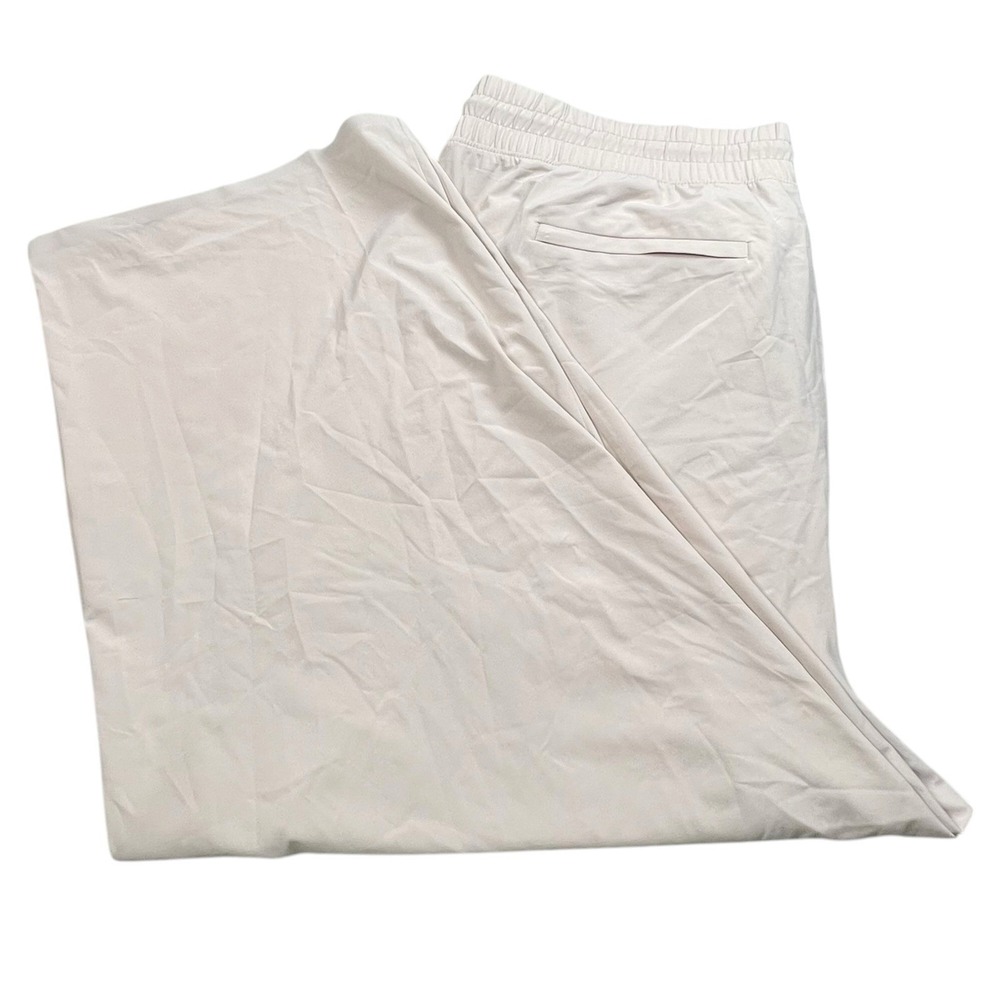 Athleta Womens Plus Size 22 Tan Avenue Wide Leg Crop Pant High Rise #657598